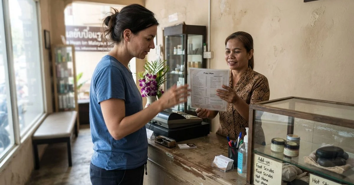 Hidden costs and add-ons to budget for at a Penang spa