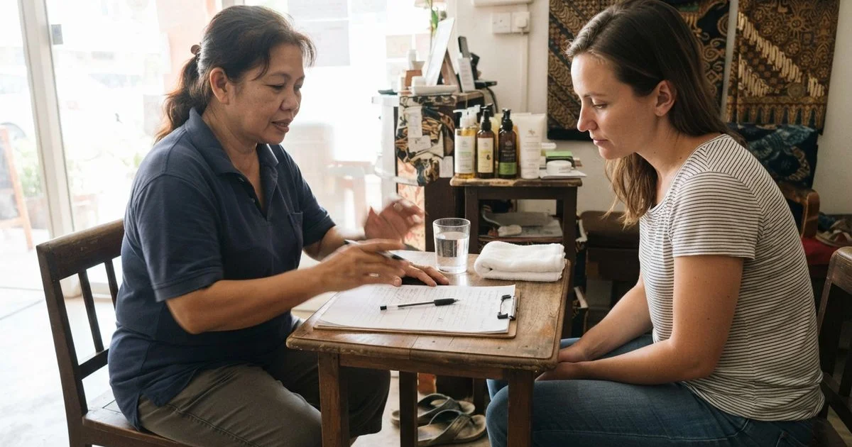 Who should avoid a massage, or check with a doctor first