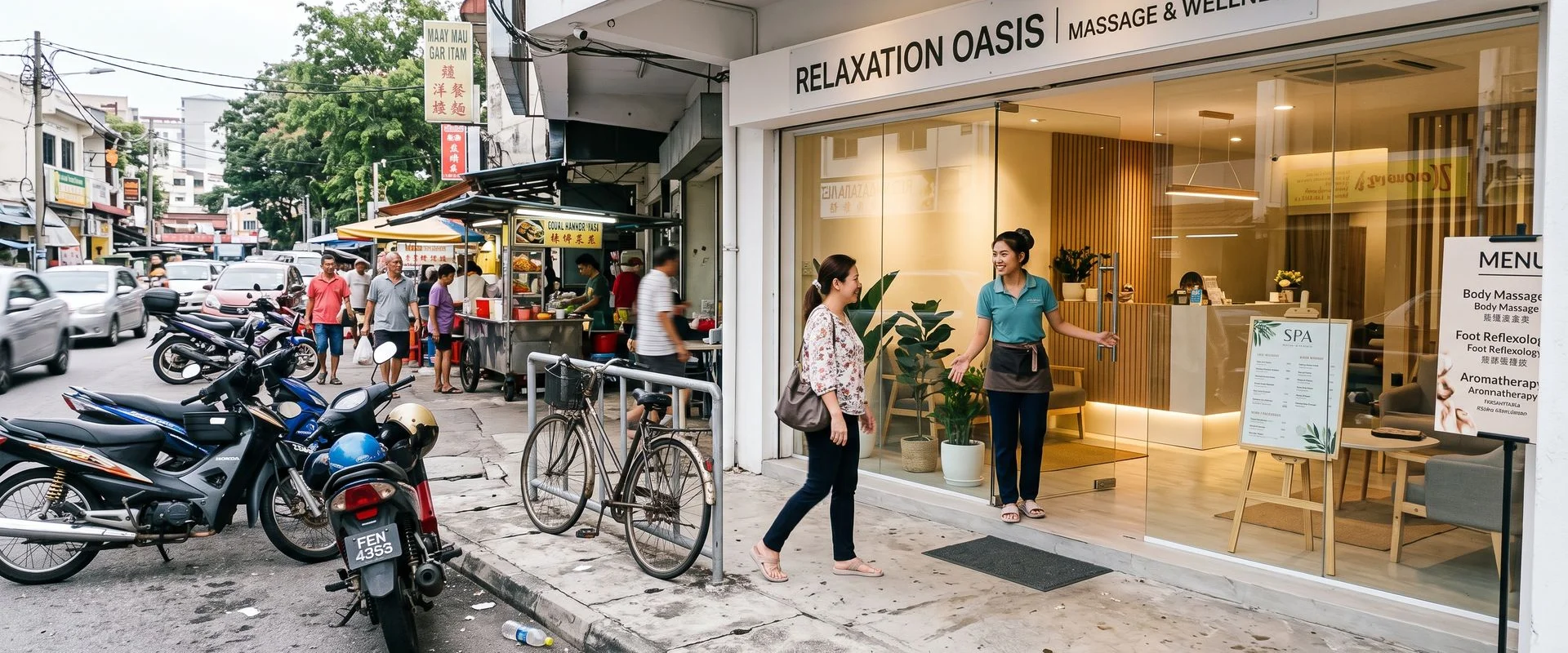 massage spa in Air Itam, Penang